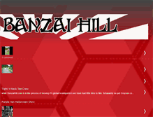 Tablet Screenshot of banzaihill.com